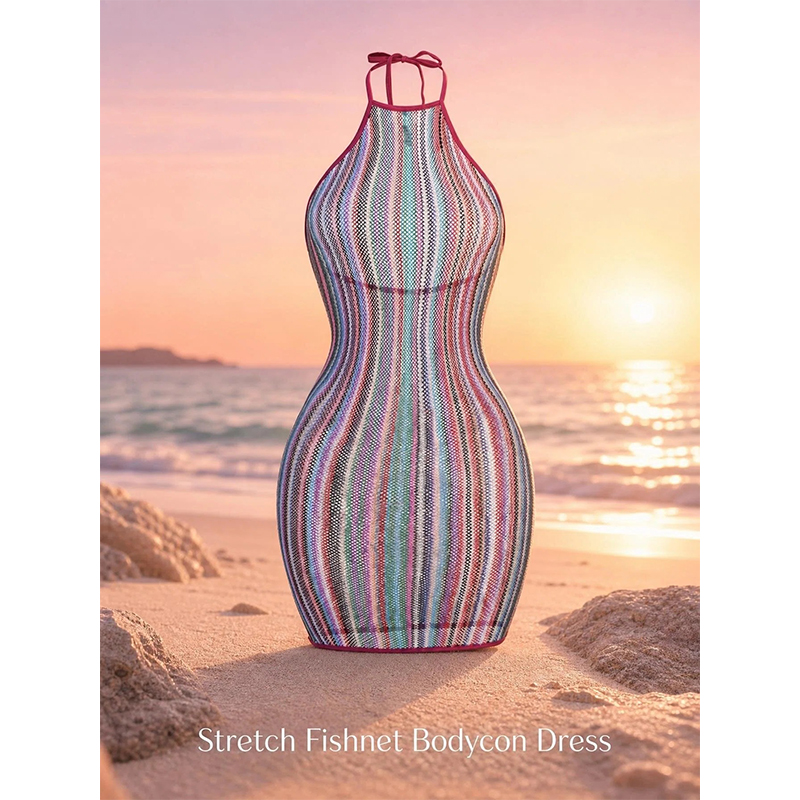 1PC Sexy Women Fishnet Cover U - огляд і ціна Cover Up Kaftan